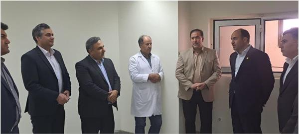 🔺️🔻 دکتر محمدی رییس دانشگاه به همراه اعضای هیات رییسه دانشگاه ، امروز از پروژه های توسعه ای مجتمع بیمارستانی امام رضا (ع) بازدید کردند