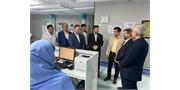 بازدید معاون سیاسی امنیتی استانداری از بیمارستان امام رضا(ع)